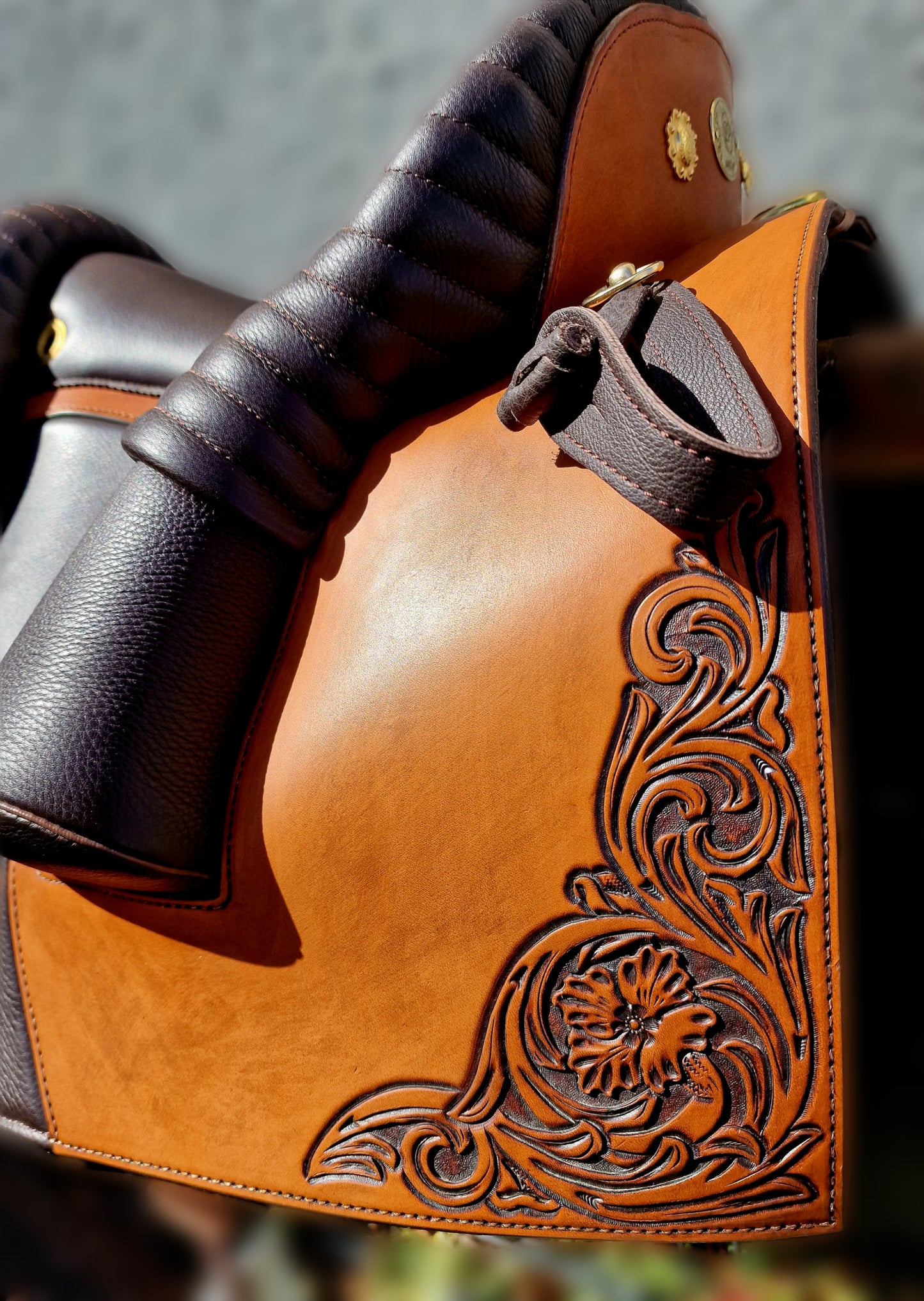 Exclusiver Traumsattel Bückeburegr Schulsattel Sitzgröße S2